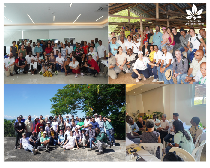 Collage of Caribbean Communities project