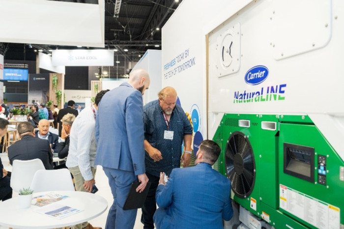 Demostración en la Intermodal Europe