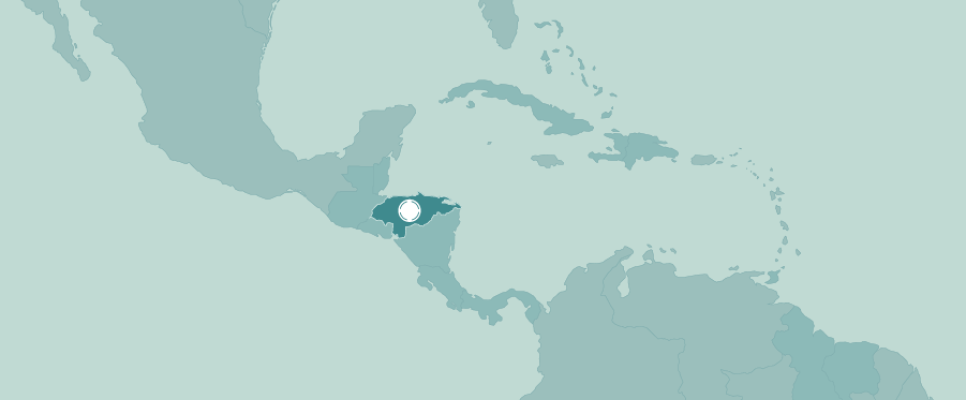 Honduras mapa