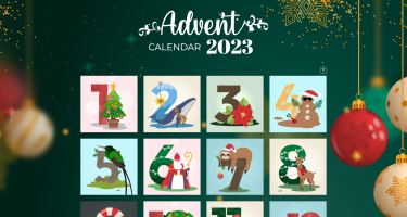 Screenshot of the advent calendar 