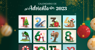 Pantallazo del calendario de adviento 2023