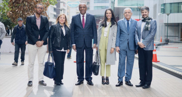 Delegación de República Dominicana que visitó Chile